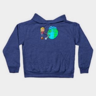 Save The Planet Kids Hoodie